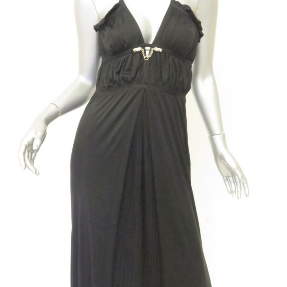 Gucci Dress Black Pleated & Gathered Jersey - Picture 2 of 8